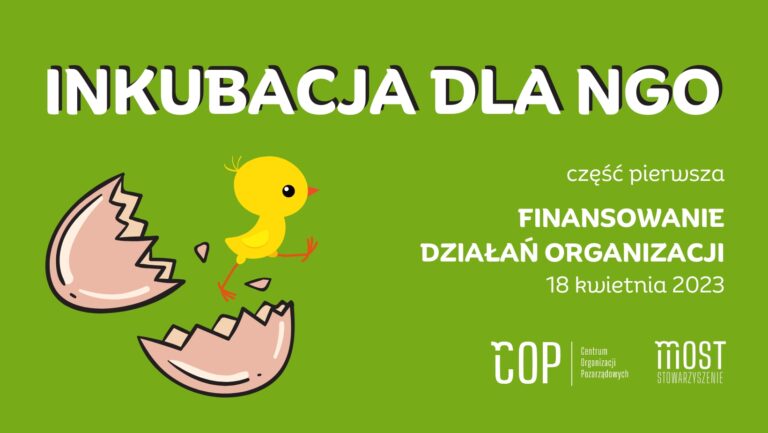 Plakat na INKUBACJę KWIECIEŃ 2023