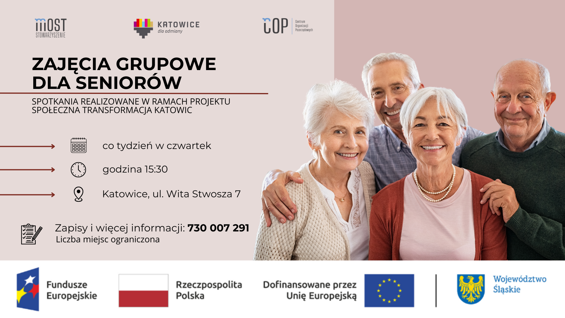 Zajęcia grupowe dla seniorów w Katowicach