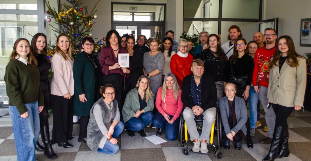 Zespół MOST na spotkaniu opłatkowym w 2025 r.