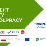 Plakat projektu "Mosty współpracy" - harmonogram na miesiąc październik 2026